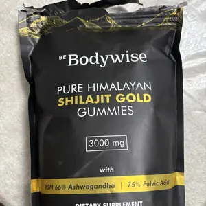 Product Review of Be Bodywise by Root Labs Pure Himalayan Shilajit Gummies | New Year New Me Edition | 3000 mg with KSM-66 Ashwagandha, Gokshura, Saffron, Black Musli | Fulvic Acid & 85+ Trace Minerals | No Added Sugar | Natural Strength, Focus & Stamina Support from D**🏴