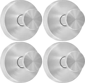 Heavy Duty Vacuum Suction Cup Hooks for Bathroom & Shower, No Drill Waterproof Reusable Wall Hooks, Stainless Steel Towel Hooks for Shower Glass Door, Tiles, Mirrors, Kitchen, Front Door Wreaths