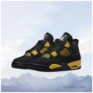 Retro Thunder 2023 Retro Fashion Comfortable Non-slip Wear-resistant Versatile Sports Casual Basketball Shoes