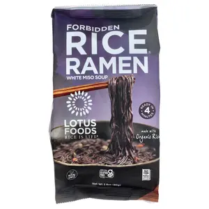 Lotus Foods Forbidden Rice® Ramen, White Miso Soup, 2.8 oz (80 g)