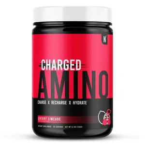 NutraCharge Charged Amino  - Energy, Recovery & Hydration Supplement for Men & Women  (30 Servings)