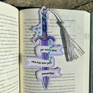 Powerless Dagger Bookmark Stickers