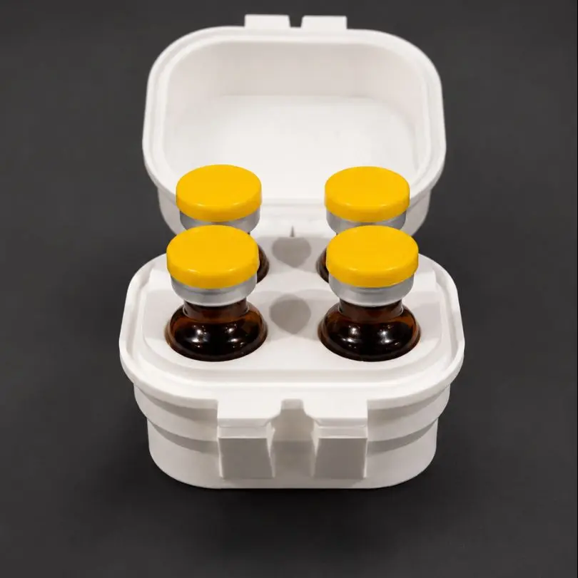 4 vial 3ml peptide case