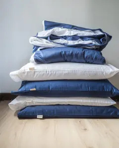 Rosie Reversible Organic Cotton Queen Duvet Cover Set - 400 TC