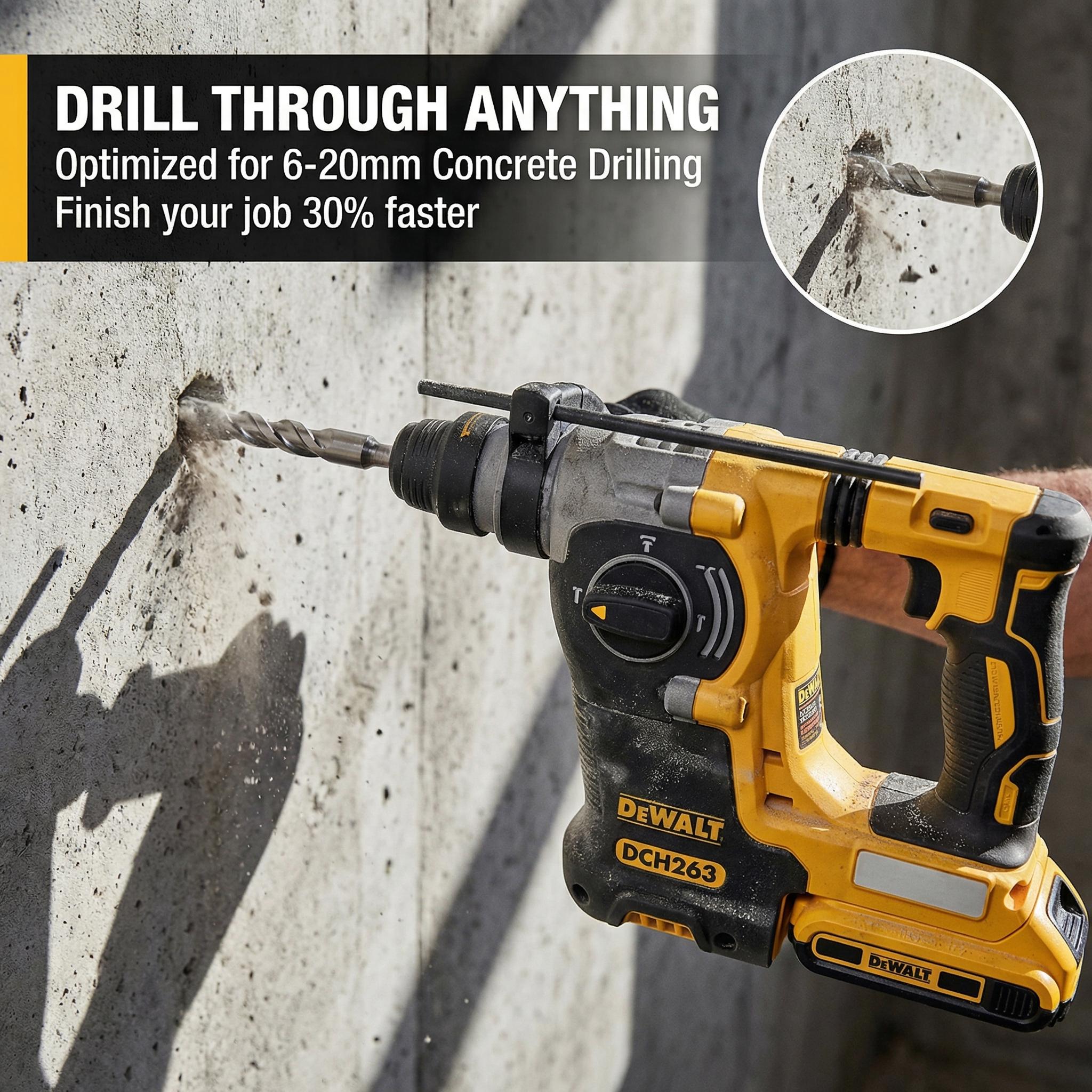 DeWalt DCH273 20V Brushless Hammer Drill Power screwdriver