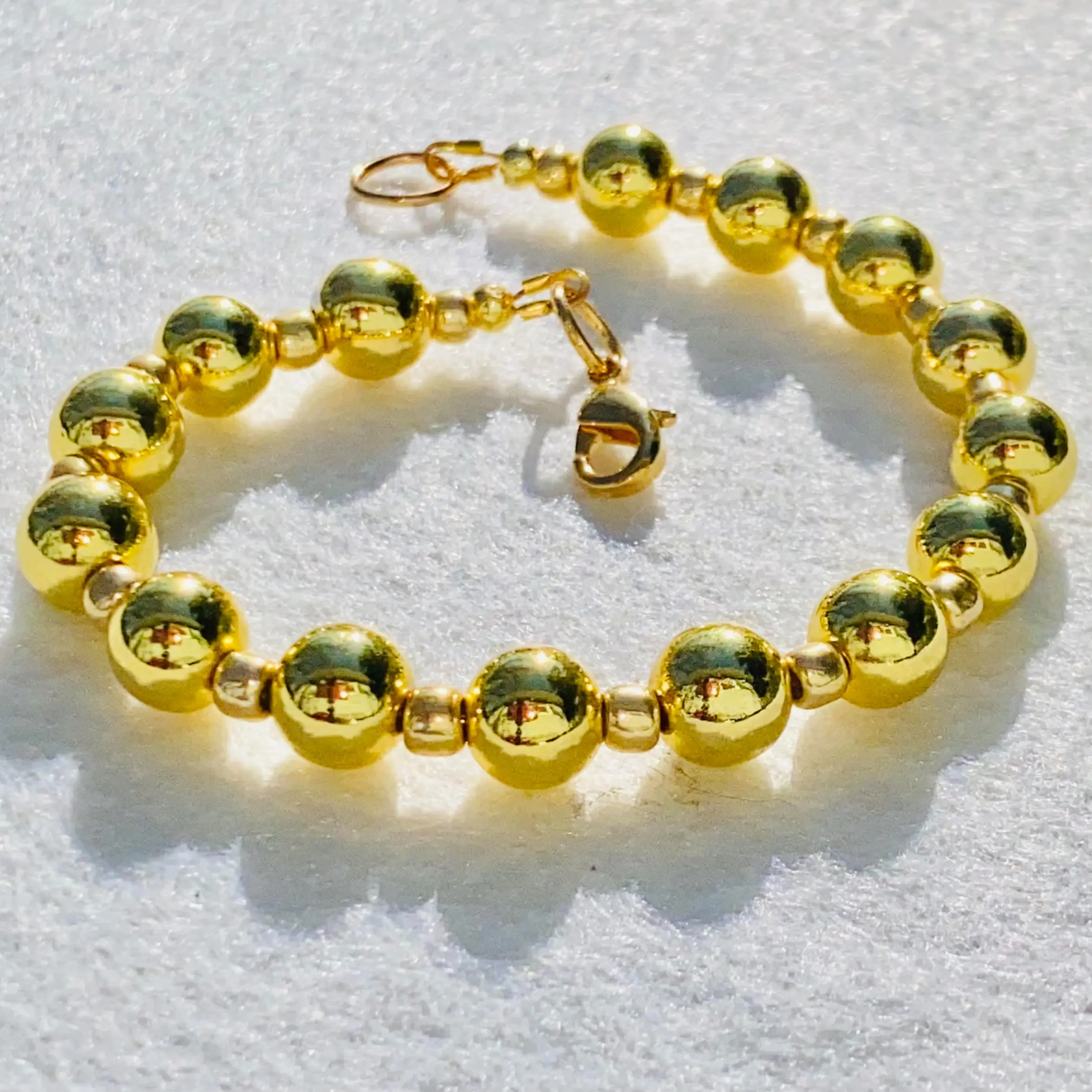 Gold Plated Bracelet - Sun Monk