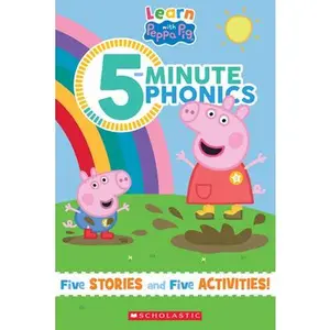 5-Minute Phonics (Peppa Pig) -- Scholastic - Paperback