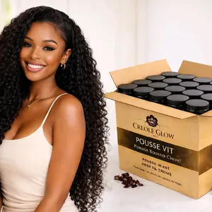 Pousse Vit Hair Pomade  Moisturizing Pomade for Smooth & Shiny Hair -  30 UNITS / 8 oz / Wholesale