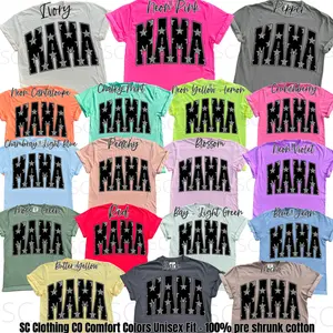 Mama Star Comfort Colors Tee