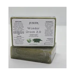 3 Pack Cerassee Parsley Soap for Acne Prone & Sensitive skin Wonder Green Pure Savon Asosi Pèsi Natural Ingredients for Gentle Cleansing Daily Soothing Body Care Blend Skin Repair Body Wash