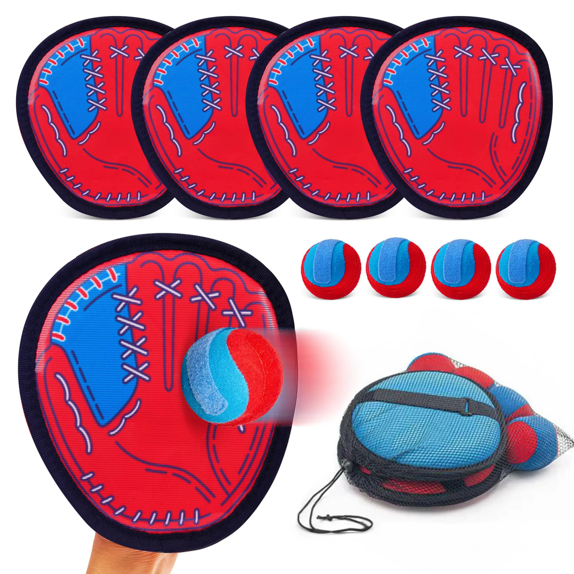 2026 Throwing and Catching Set | Beginner Children's Baseball Training Gloves and Catching Toys | Suitable as Birthday Gifts for Boys and Girls Aged 3-12 | Compatible with Outdoor Games Of Adults And Children | Game-Changer!