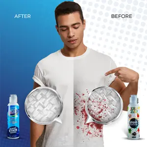 SG Essentials Stain Remover for Clothes – 4oz Cloth Diaper Odor Eliminator Newborn Essentials - Toxin-Free Spot Blot Removing Gel – Removes Paint Blood Grease Chocolate Coffee & Grass – Pack of 2 Household Cleaner