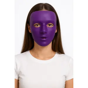 Purple Full Face Team Spirit Mask