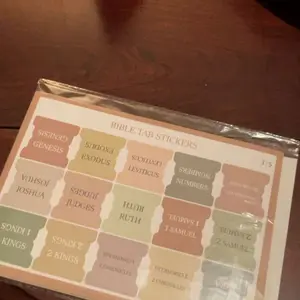 Laminated Bible Tabs for Study, Large Print Neutral Tabs for Easy Navigation - Boho Theme, Bible Index Tabs for Women & Men prayer journal