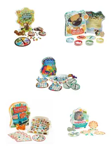 Educational Insights Preschool Board Games - Multiple Variations for Learning Fun Ages 3+ Gift for Toddlers with Colorful Tree Board Squirrel Squeezer & Acorns for Early Math Skills