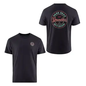 Dark Seas X Grundens Instinctive SS Classic Cotton Crewneck T-Shirt 2 Sides