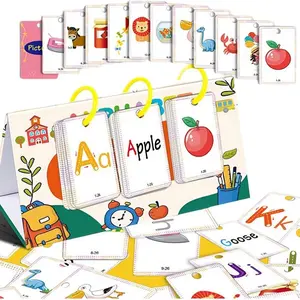 Kids Learning Calendar Set, Alphabet Learning Pocket Chart, Phonics Cvc Word Games, Addition & Subtraction Flash Cards, Puzzle Pocket Chart, Vocabulary Flashcards