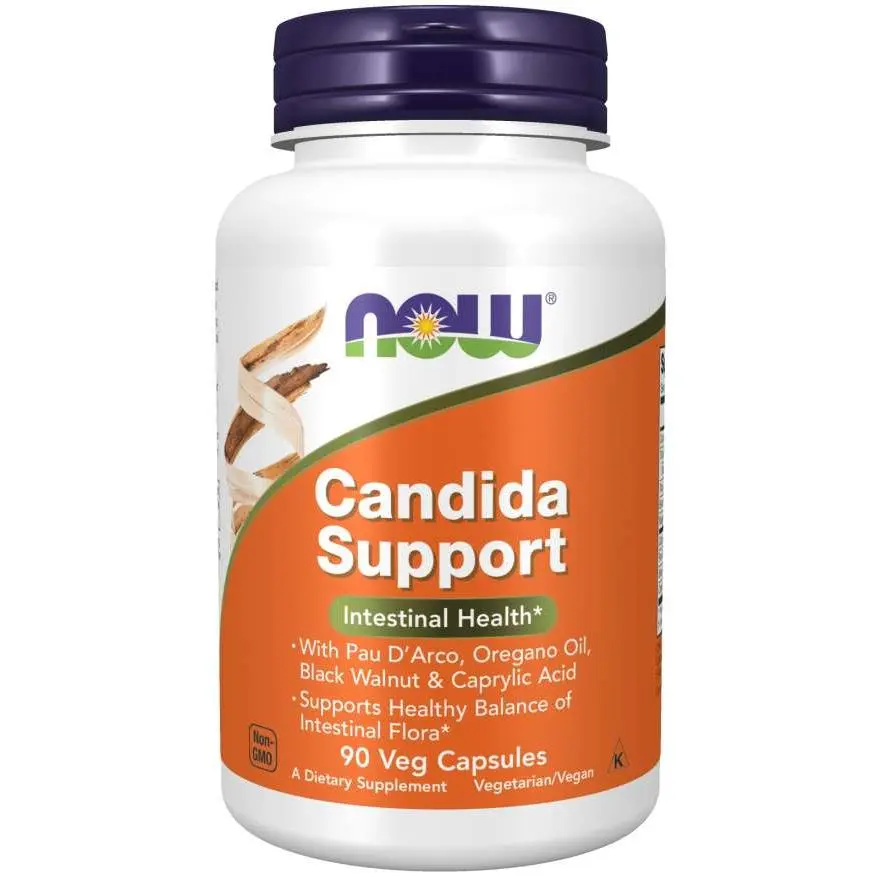 NOW Foods Candida Support, 90 Vegetarian Capsules