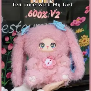 Liila's 600% V2 Tea Time With My Girl Plush Toy Doll Blind Box Collection