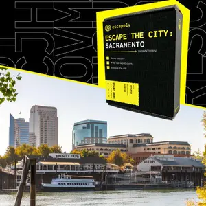 Outdoor Escape Room - Downtown Sacramento - Find Clues & Solve Puzzles - Escapely