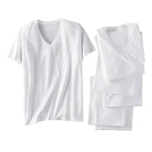 Men's Love 6-Pack V-Neck Undershirts, Soft Fabric Menswear Tanks & Undershirts - Size: S , Hanes