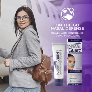 2-Packs | NasalGuard For Air Travelers, Airborne Particle Blocker | 10g + 3g Tubes