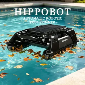 Pool Vacuum Solar Robotic Pool Skimmer for Above Ground Pools – Cordless Automatic Pool Cleaner with 24/7 Continuous Clean, Solar & Battery Dual Charging, 3-Hour Runtime, Smart Sensors, AI Path Planning, Obstacle Avoidance & 5L Capacity #DealsForYouDays
