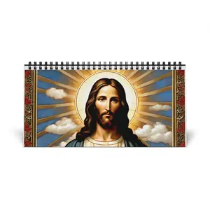 Catholic Desktop Calendar , Virgin Mary, Sacred Heart of Jesus