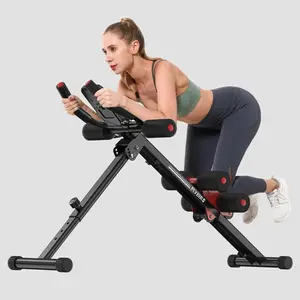 Foldable Abdominal Crunch Machine - Ab Core Trainer, Core Workout Tool, Home Gym Work Out Gear, Exercise Equipment for Ab Training