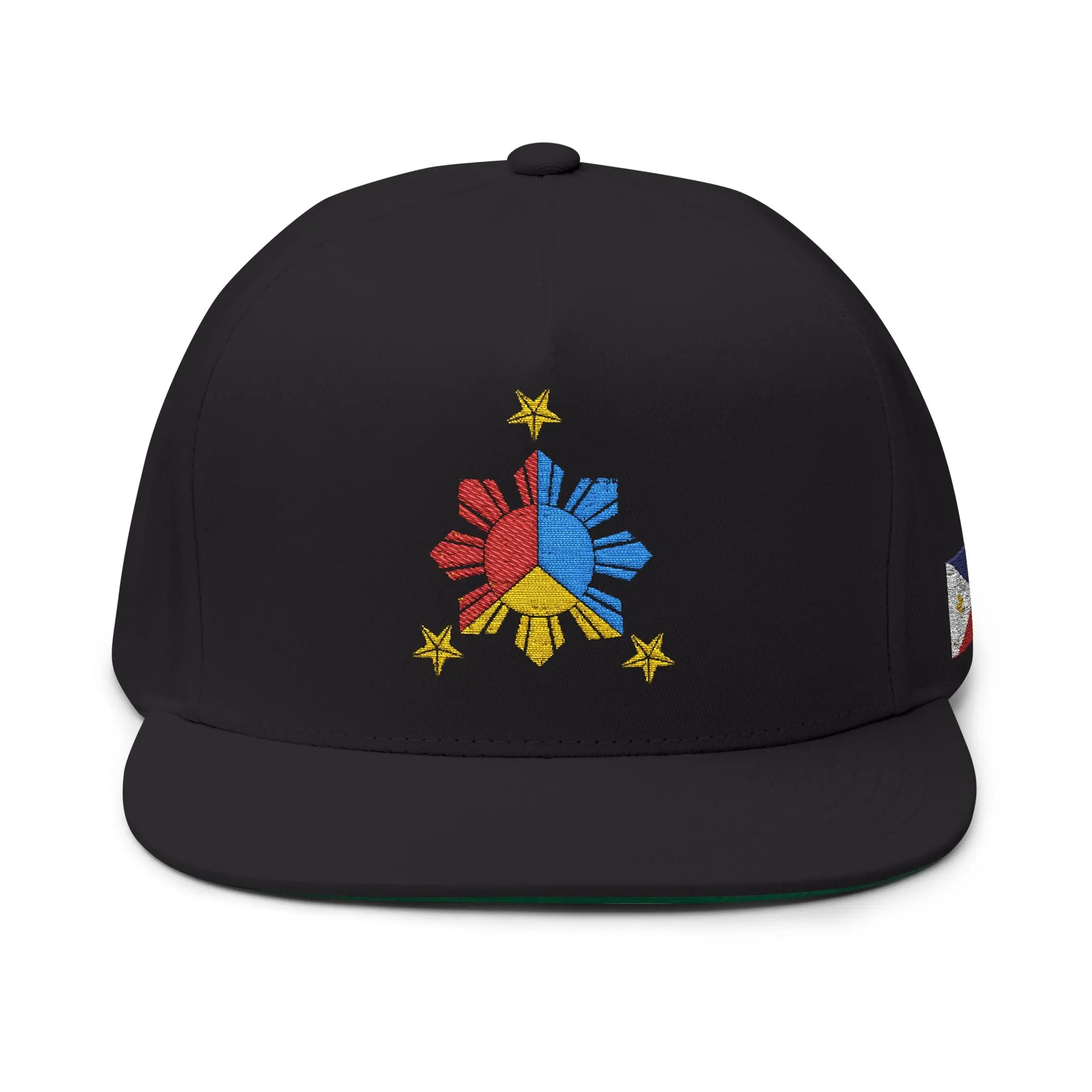 Embroidered Philippine Sun and Stars Cap