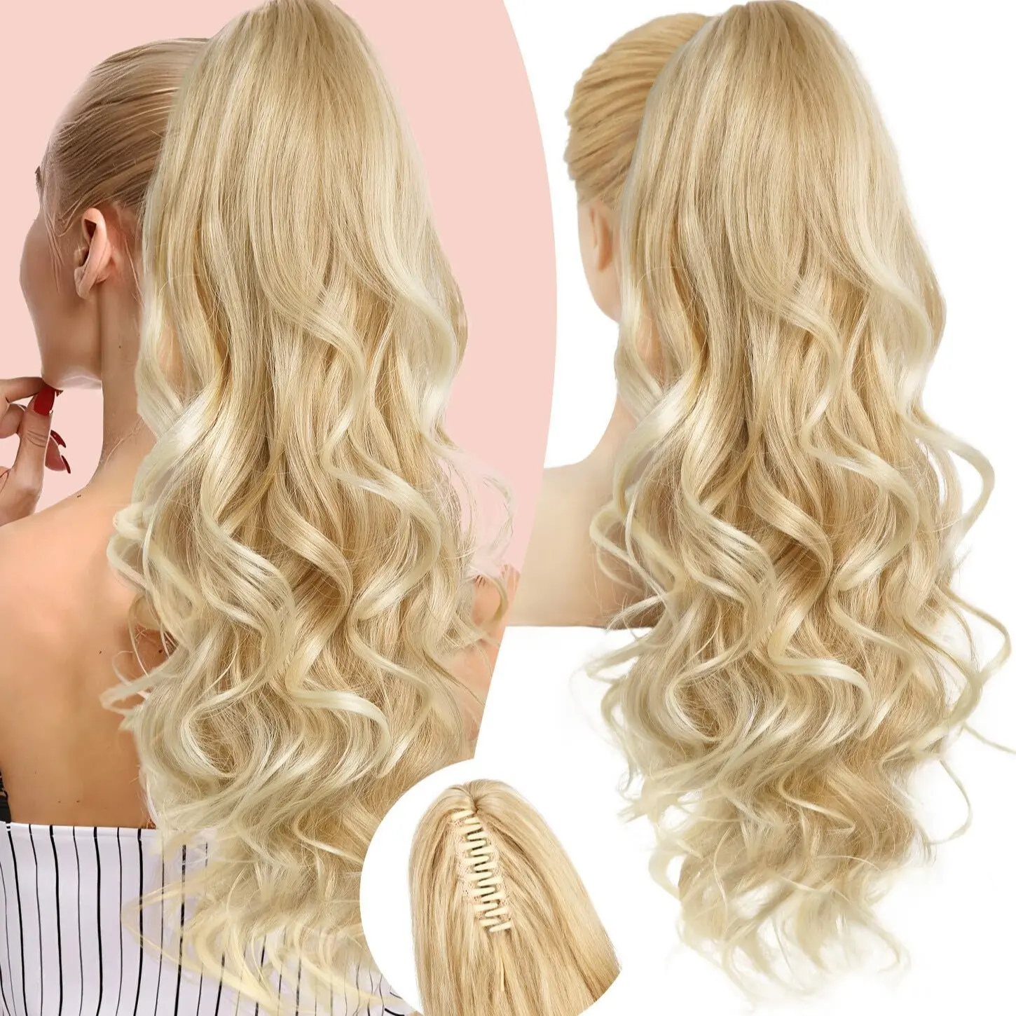 24inch Dark Blonde with Light Ends