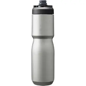 CamelBak Podium Steel Insulated 22oz Bike Water Bottle Double Wall Vacuum Stainless Steel Leakproof Cage Fit for Long Rides