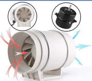 4 Inch Inline Duct Fan Tube Ventilation Fan Extractor Exhaust Blower 35W 220CFM