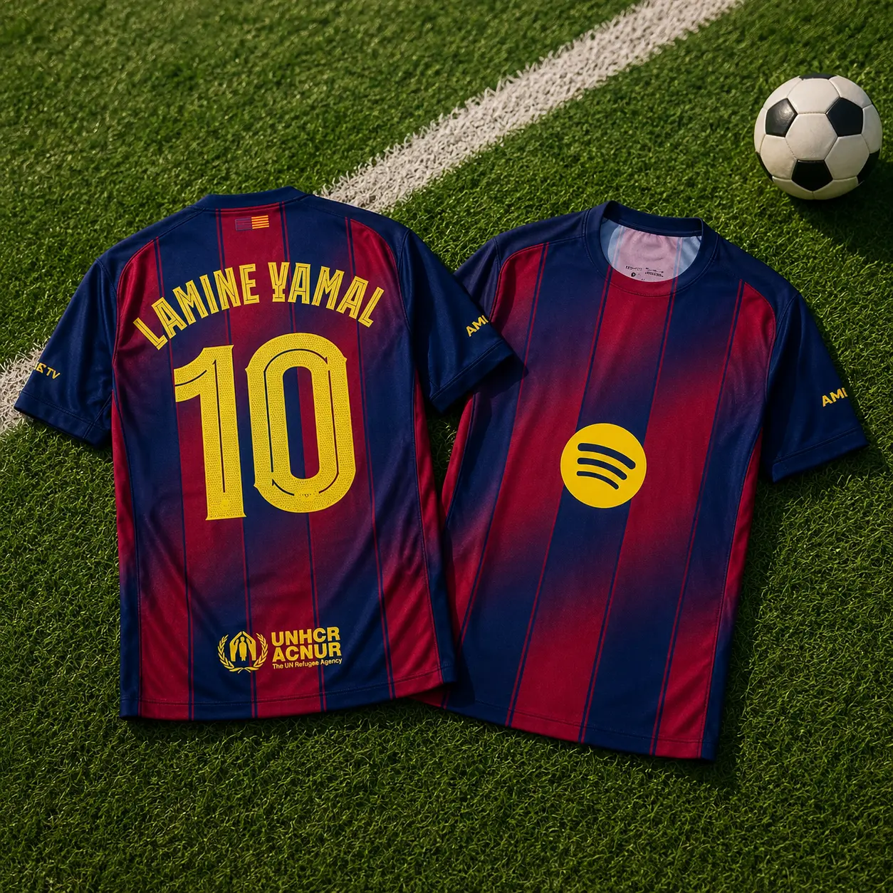 #10 Away Soccer Jersey 25/26 – Fan Edition Football Shirt for Men & Women, Breathable Short Sleeve Sports Top