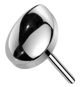 Teardrop Titanium Threadless Top