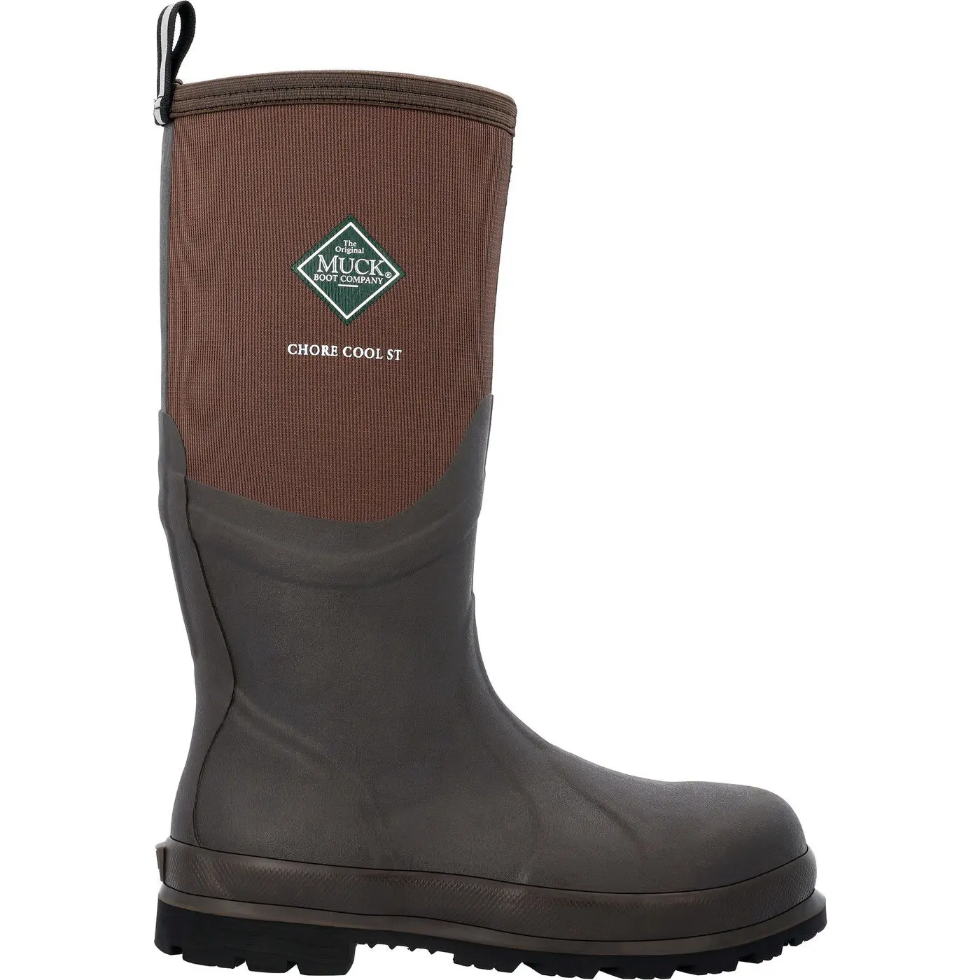 Chore Cool Men's Steel Toe Tall Boot The Vibram® Traction Lug outsole delivers