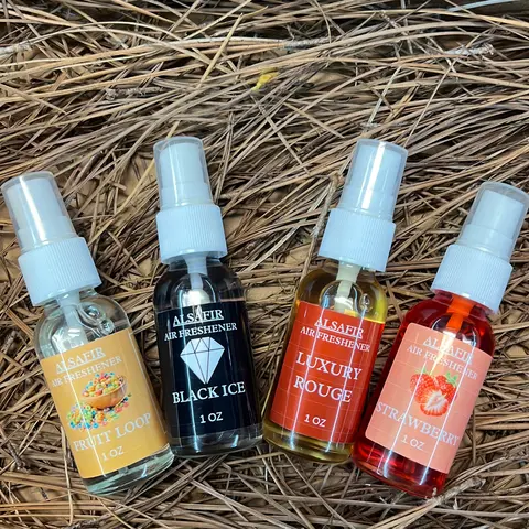 Car air freshener spray 1 oz bottle