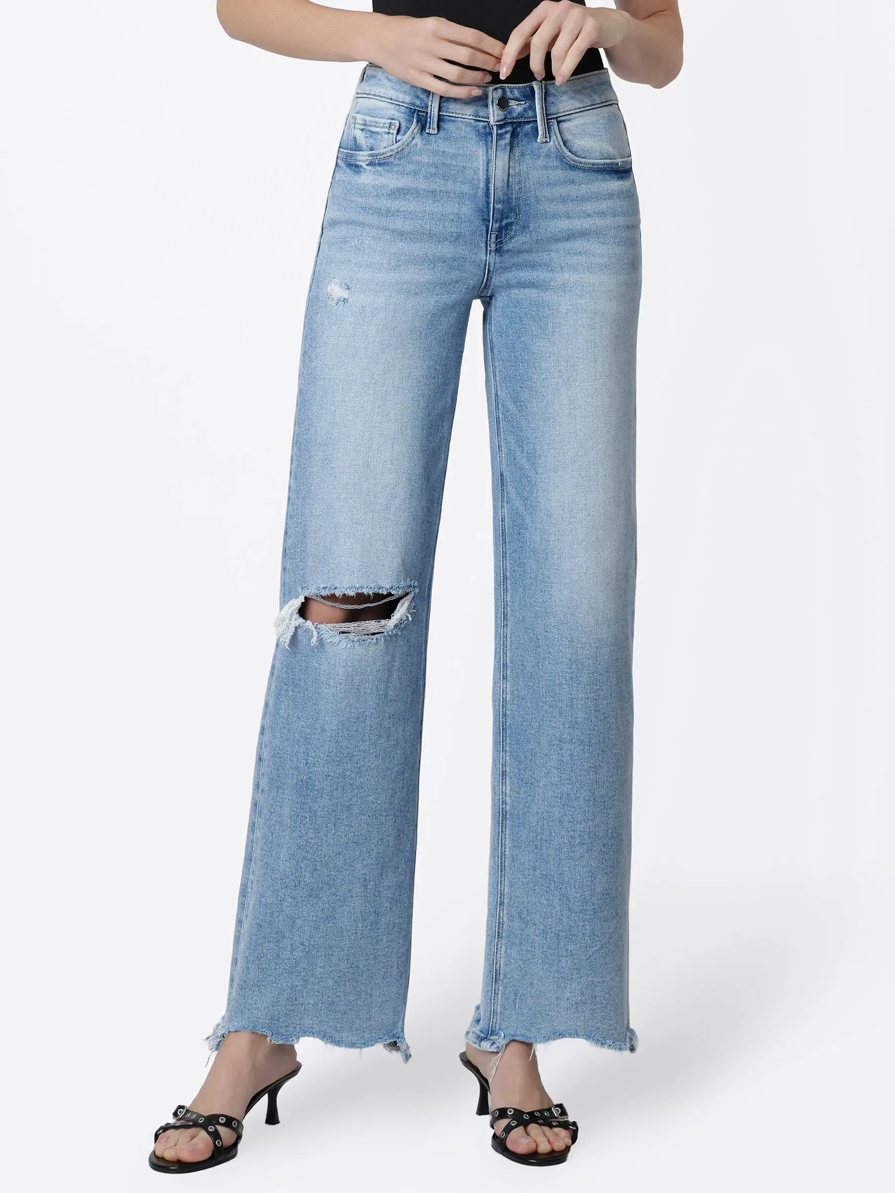 Flying Monkey Leena H/R Wide Leg Jean