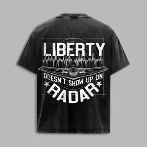 Liberty Doesn’t Show Up on Radar Shirt – Stealth Aircraft Graphic Tee, Vintage Washed Military Style, USA Freedom Streetwear, liberty, militaryshirt, airforce, stealthjet, aviationstyle, patriotshirt, usastyle, mensfashion, freedom, giftforhim