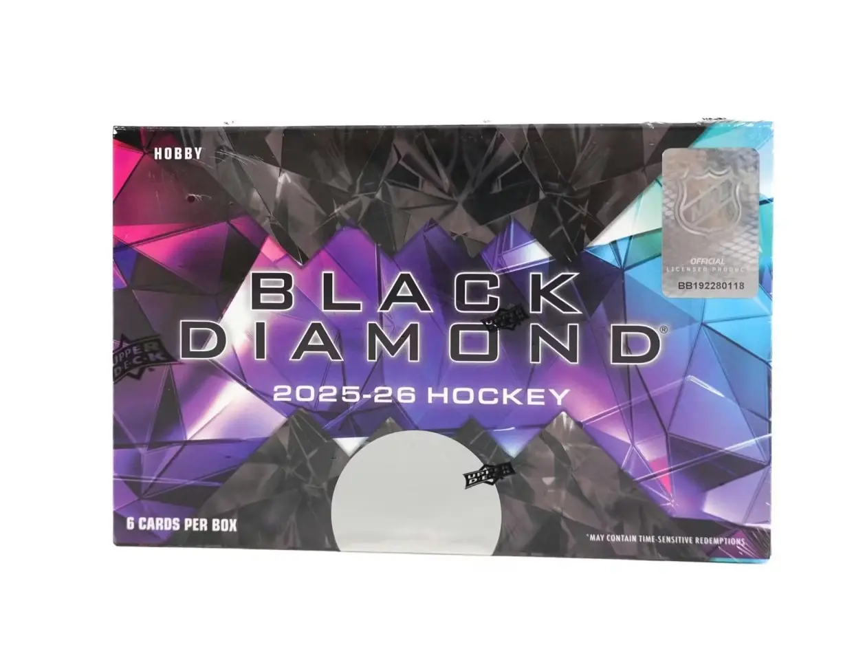 2025/26 Upper Deck Black Diamond Hockey Hobby Box