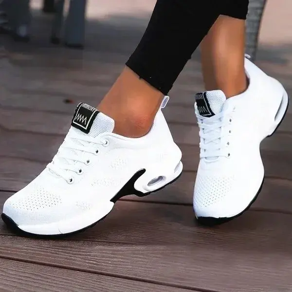 Uzzdss Customizable Women's Casual Lace Up Sneakers With Tailor Made Fit For Modern Women