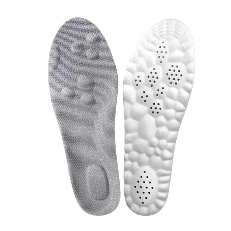 4D Cloud Soft Insoles for Men Women, Shock Absorbing Anti-Fatigue Shoe Inserts, Cushioned Insoles to Relieve Foot Pain