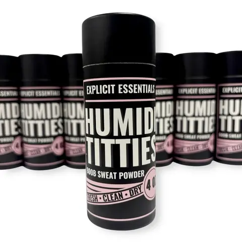Humidititties Underboob Sweat Powder, Anti Chafing Powder Talcpowder Sweat Absorbing Powder Body Care