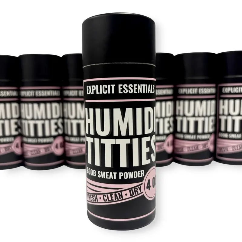 Humidititties Underboob Sweat Powder, Anti Chafing Powder Talcpowder Sweat Absorbing Powder Body Care