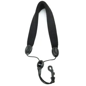 Rico Padded Saxophone Strap, Soprano/Alto, Snap Hook