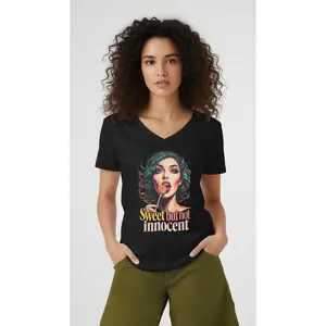 Taste Me -Women’s relaxed v-neck t-shirt