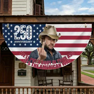 We'll Put A Boot In Your Ass It's The American Way Tapestry, Toby Keiith Finger Flag, Country Music , In Memory of Toby Keeith, 4th Of July Flag