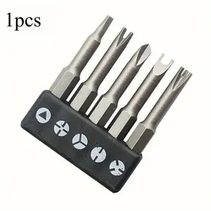 5-piece special-shaped screwdriver set - U-shaped, Y-shaped, triangular, cross-head, three-point screwdriver socket tool kit