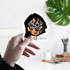 Trending Sleep Token sticker 2025, 2inch x 2 inch, 3x3inch, 4x4inch, 5x5inch, 6x6inch gift for fan, funny sticker 210425model#1