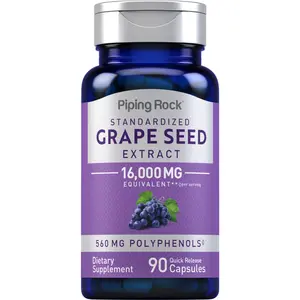 Grape Seed Extract, 16,000 mg (per serving), 90 Quick Release Capsules Grape Seed Extract, 16,000 mg (per serving), 90 Quick Release Capsules